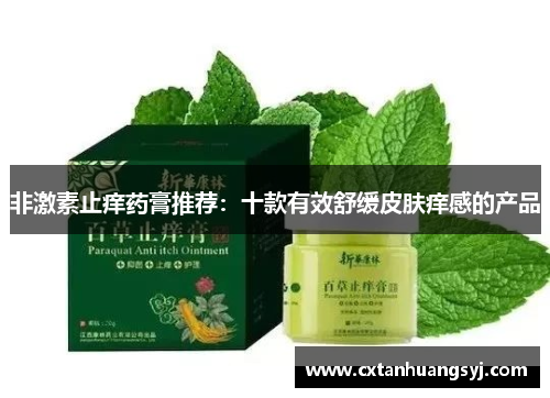 非激素止痒药膏推荐：十款有效舒缓皮肤痒感的产品